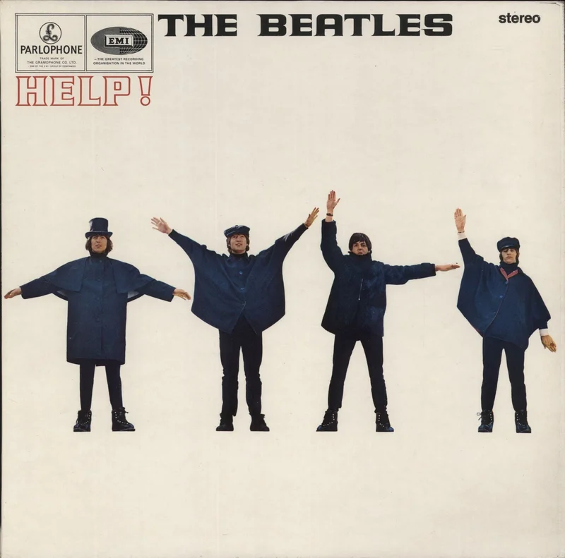 The Beatles Help! - Transitional UK Vinyl LP