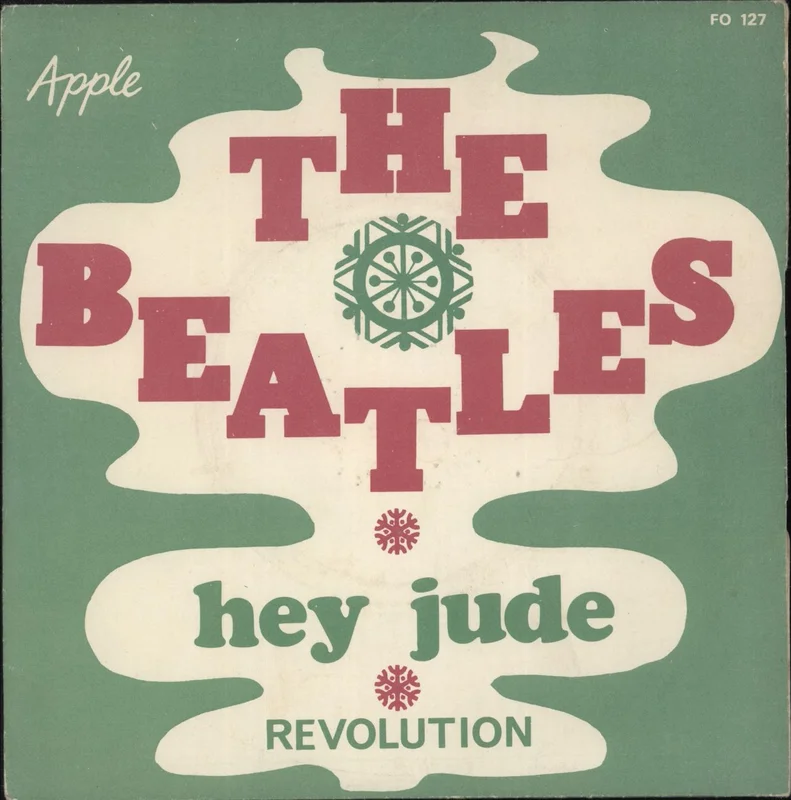 The Beatles Hey Jude - P/S - 3rd - VG French 7" vinyl