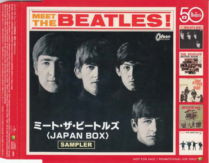 The Beatles Japan Box Japanese Promo CD album