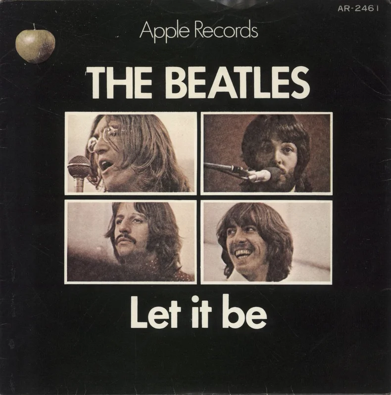 The Beatles Let It Be - 4th Japanese 7" vinyl