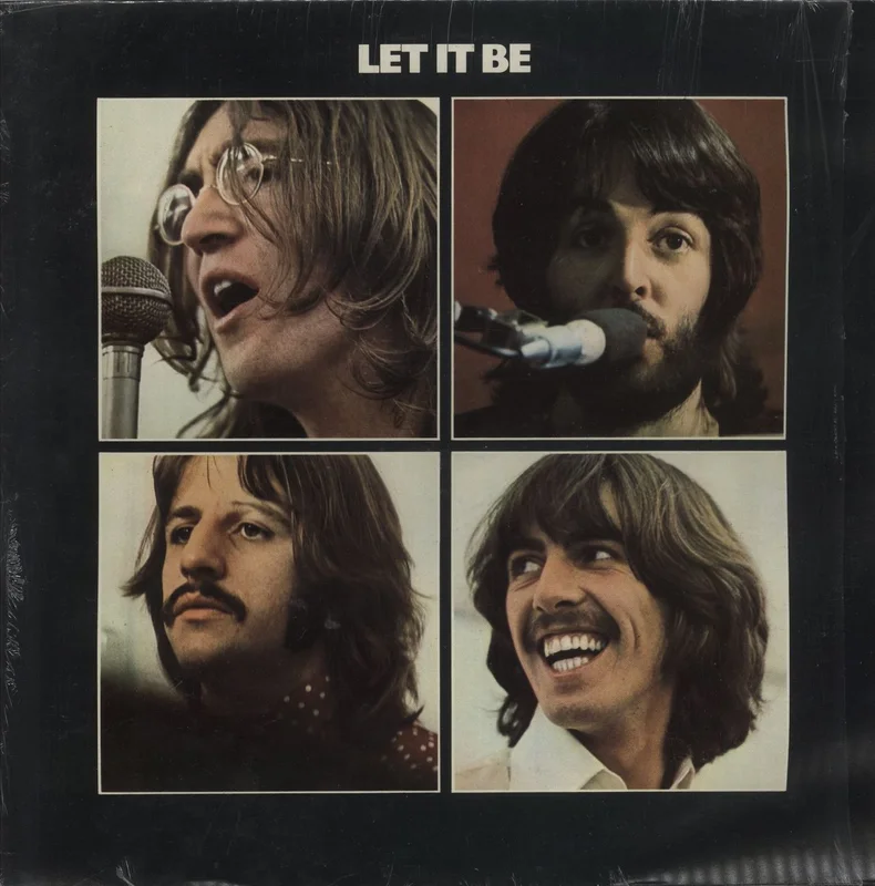 The Beatles Let It Be Greek Vinyl LP