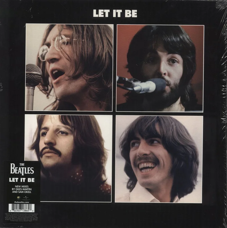 The Beatles Let It Be - New Stereo Mix UK Vinyl LP