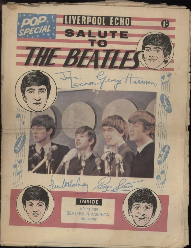 The Beatles Liverpool Echo Salute To The Beatles UK Magazine