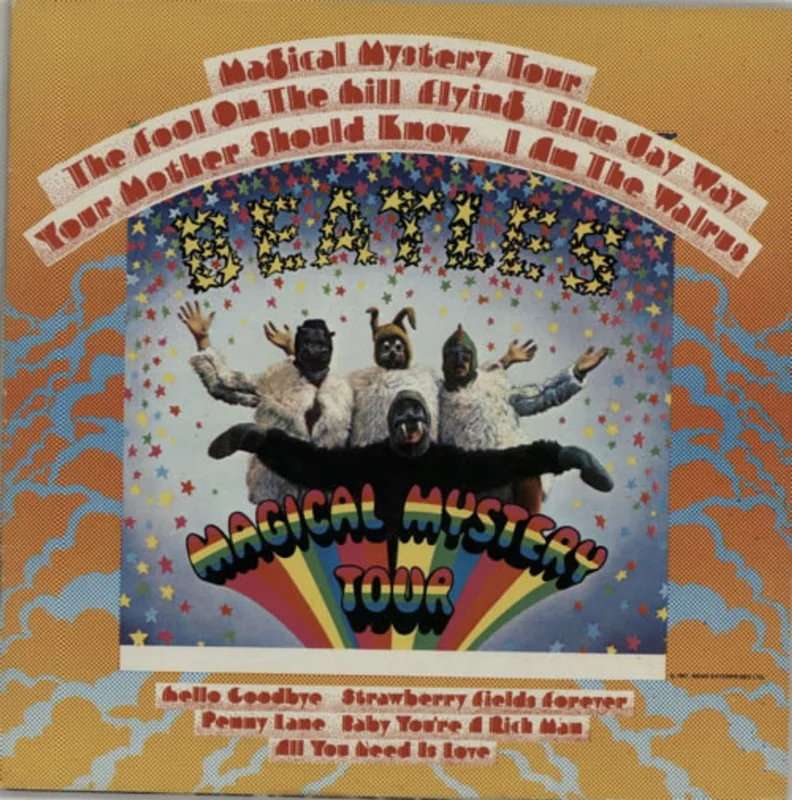 The Beatles Magical Mystery Tour Greek Vinyl LP