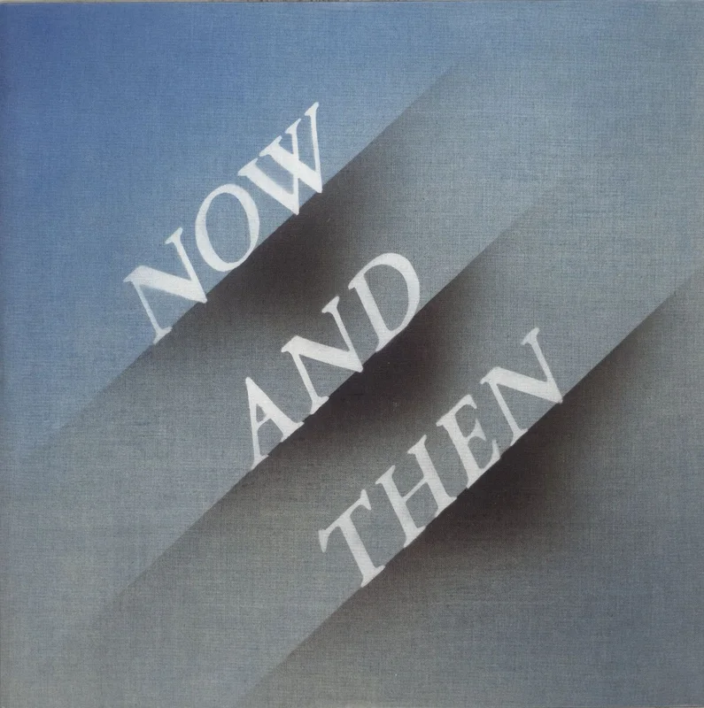 The Beatles Now And Then - Black Vinyl UK 12" vinyl