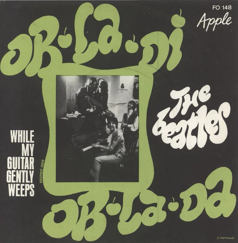 The Beatles Ob-La-Di Ob-La-Da - 1st French 7" vinyl
