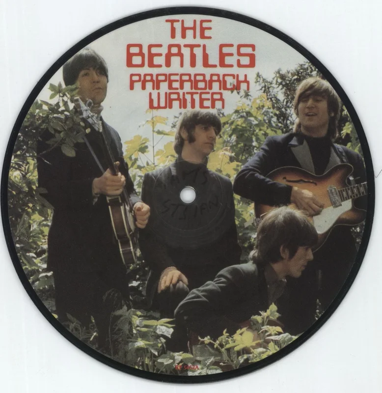 The Beatles Paperback Writer - EX UK 7" picture disc