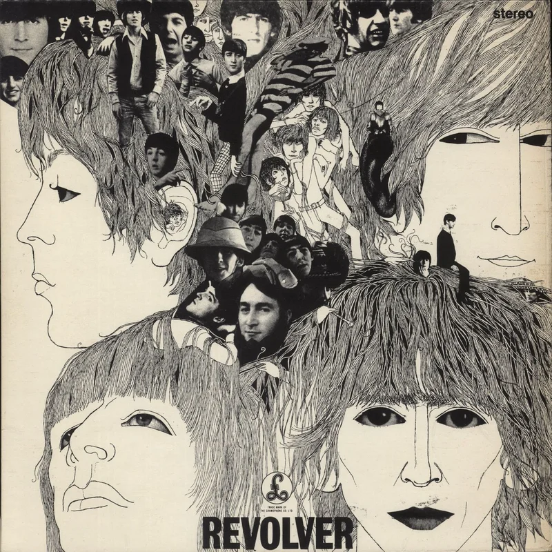 The Beatles Revolver - 1st - G UK Vinyl LP
