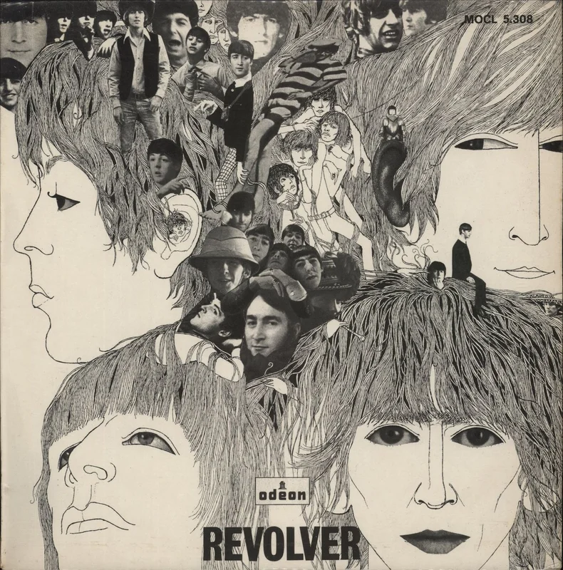 The Beatles Revolver - 1st Spanish Vinyl LP