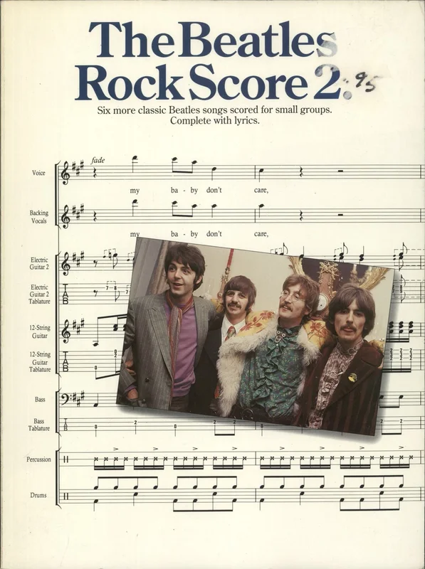 The Beatles Rock Score 2 UK Book