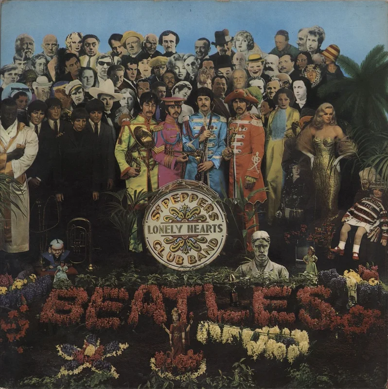 The Beatles Sgt. Pepper's - 1st - Complete - WOL UK Vinyl LP