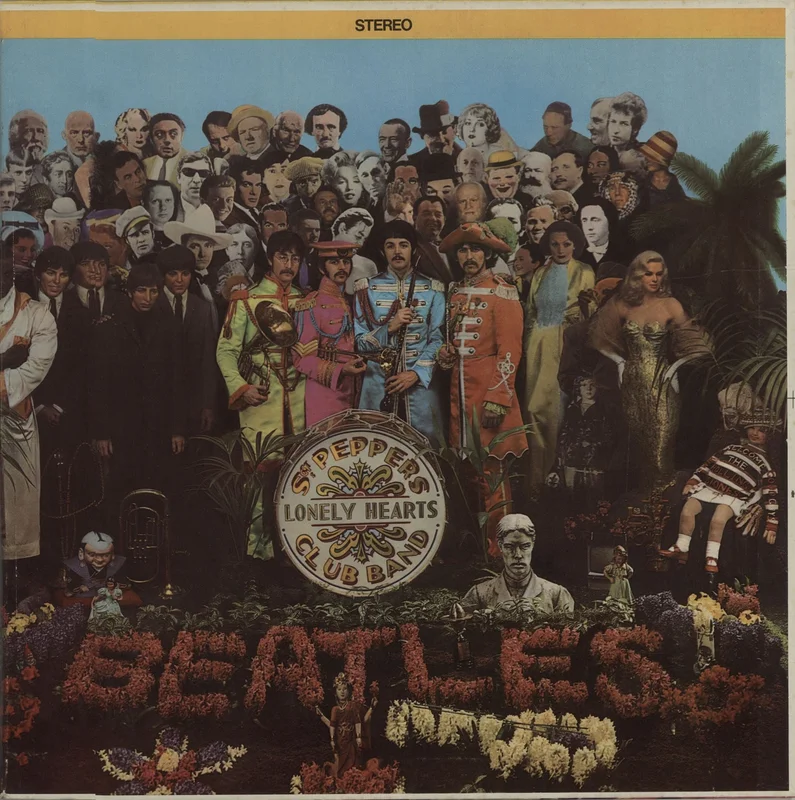 The Beatles Sgt. Pepper's - Lime Green Canadian Vinyl LP