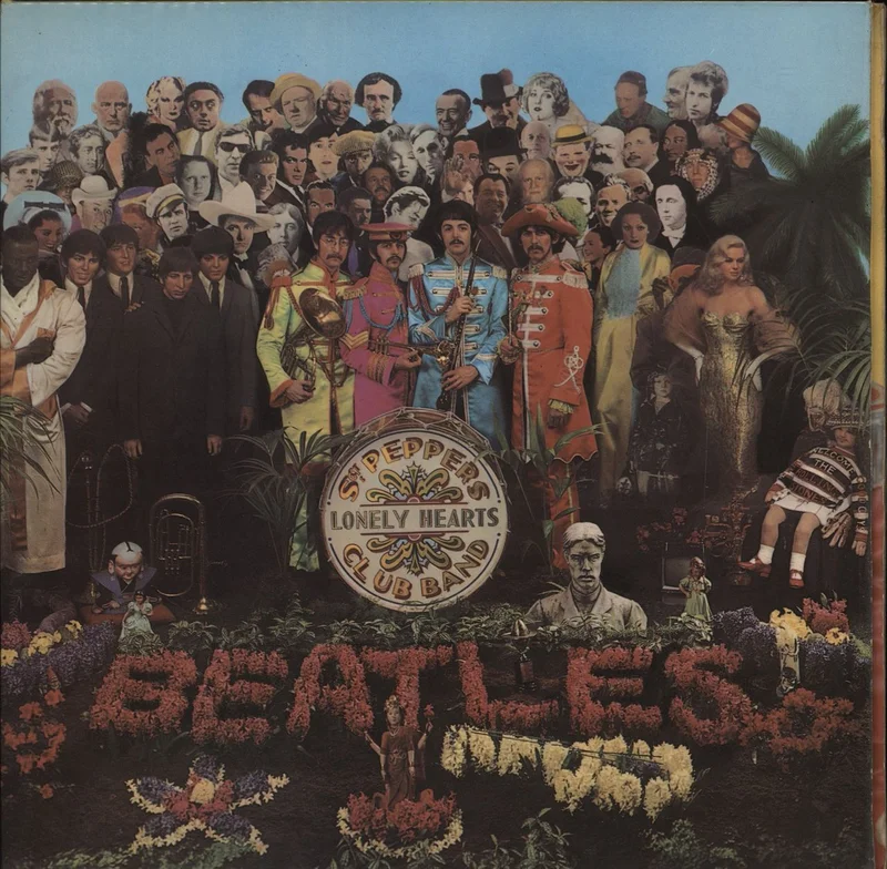 The Beatles Sgt. Pepper's - Wide Spine UK Vinyl LP