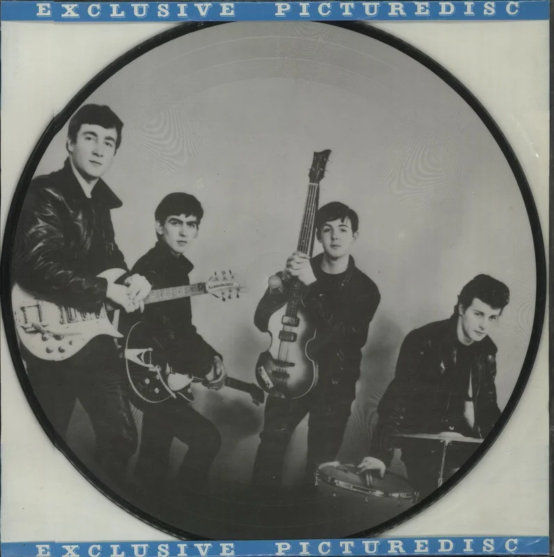 The Beatles Silver Beatles - Insert Danish Picture disc LP