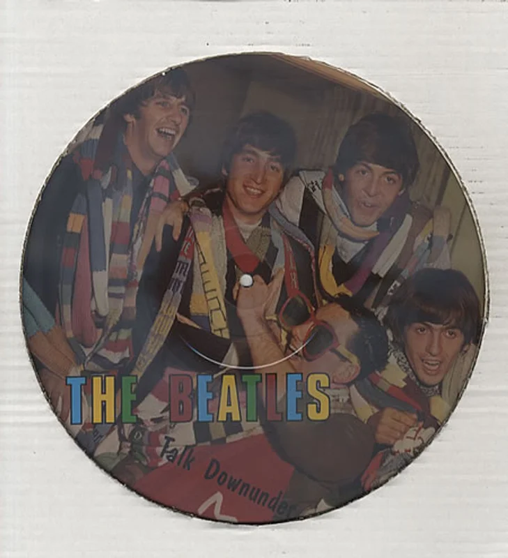 The Beatles Talk Downunder UK Picture disc LP