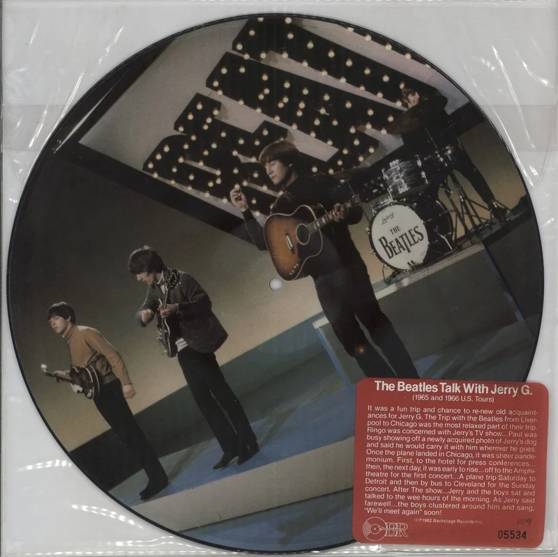 The Beatles The Beatles Talk With Jerry G US Picture disc LP