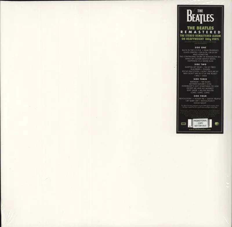 The Beatles The Beatles [White Album] - 180gm - Promo Stickered UK Promo 2-LP vinyl set