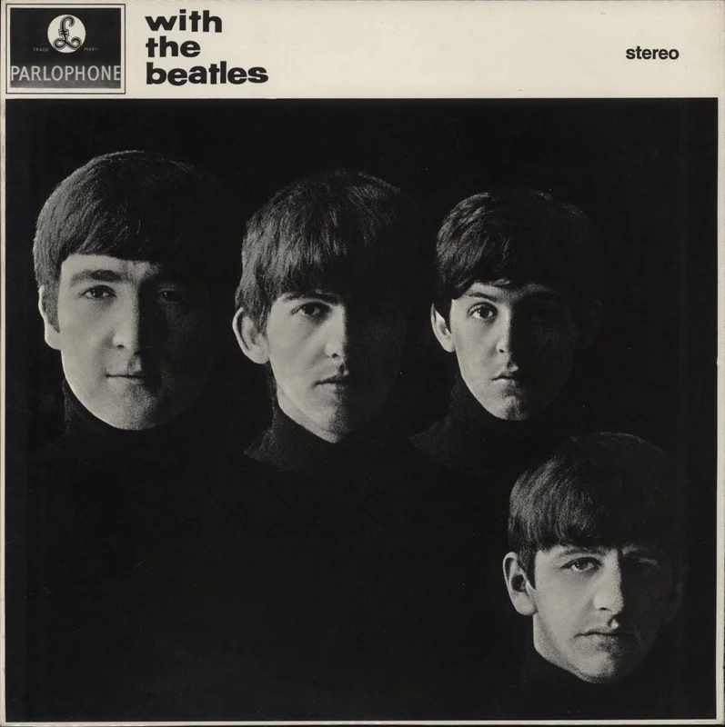 The Beatles With The Beatles - 3rd/4th Variant UK Vinyl LP