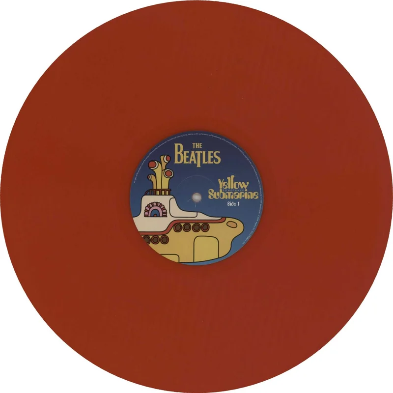 The Beatles Yellow Submarine Songtrack - Red Vinyl - 1 of only 3 copies! UK Vinyl LP