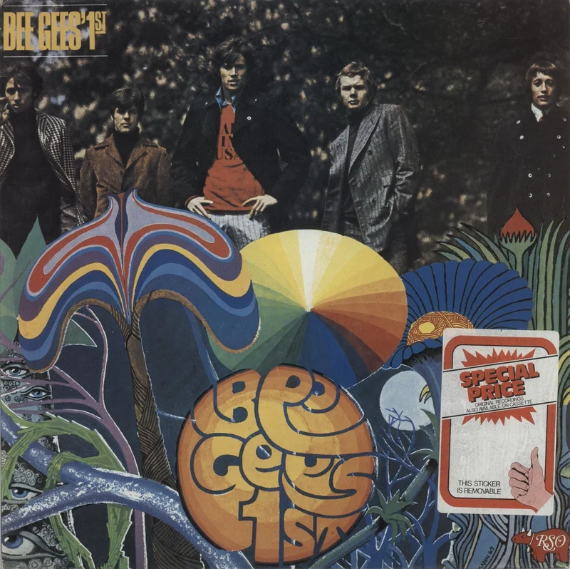 The Bee Gees Bee Gees 1st - Gold Stamped UK Vinyl LP