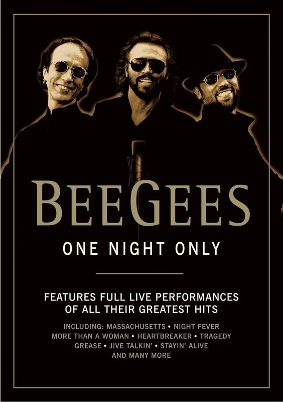 The Bee Gees One Night Only: Anniversary Edition DVD - DTS Digital Surround | Dolby Digital 5.1 - Sealed UK DVD