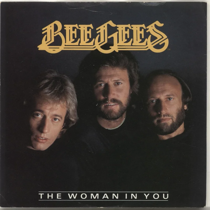 The Bee Gees The Woman In You UK 7" vinyl