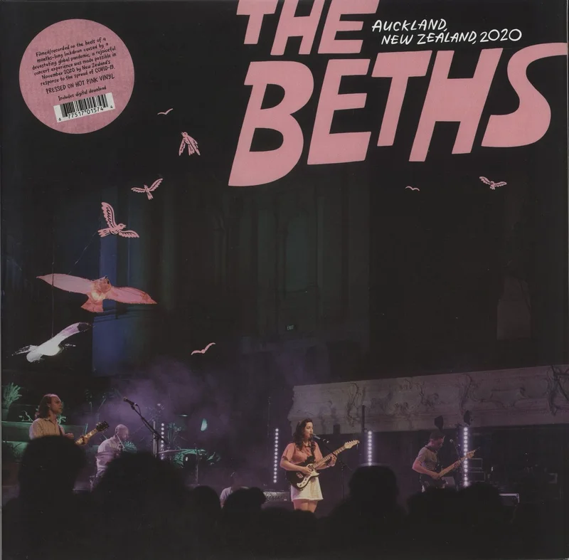 The Beths Auckland, New Zealand, 2020 - Hot Pink Vinyl US 2-LP vinyl set