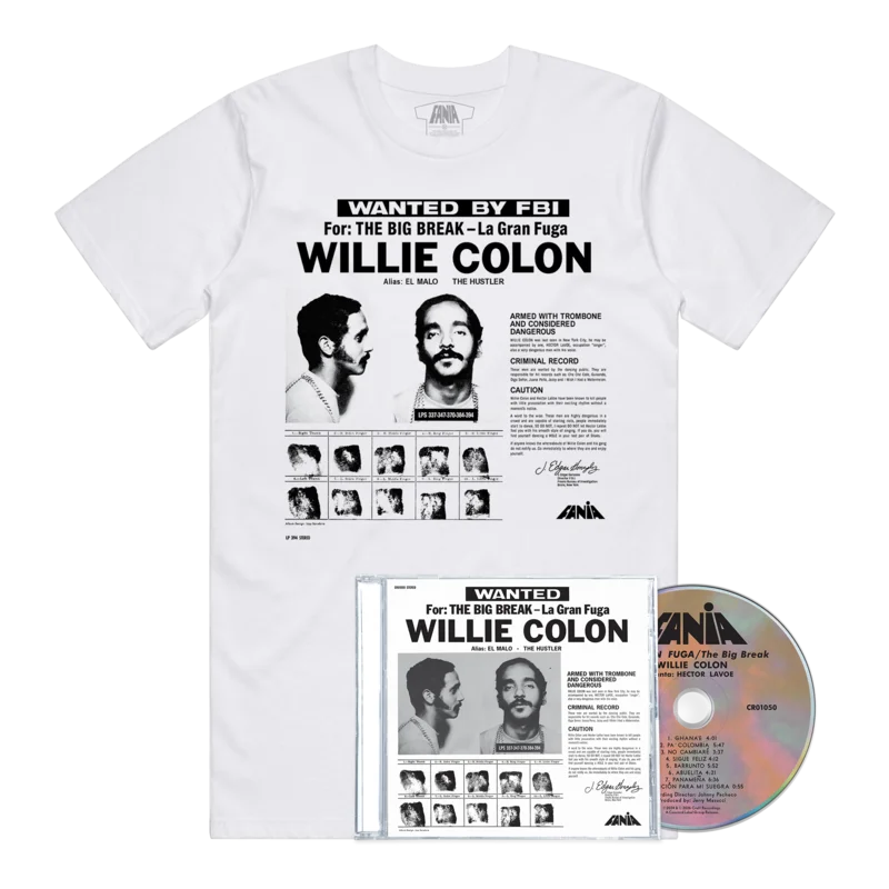 The Big Break La Gran Fuga (CD) + Most Wanted T-Shirt Bundle