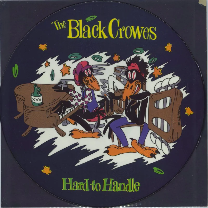 The Black Crowes Hard To Handle - EX UK 12" picture disc