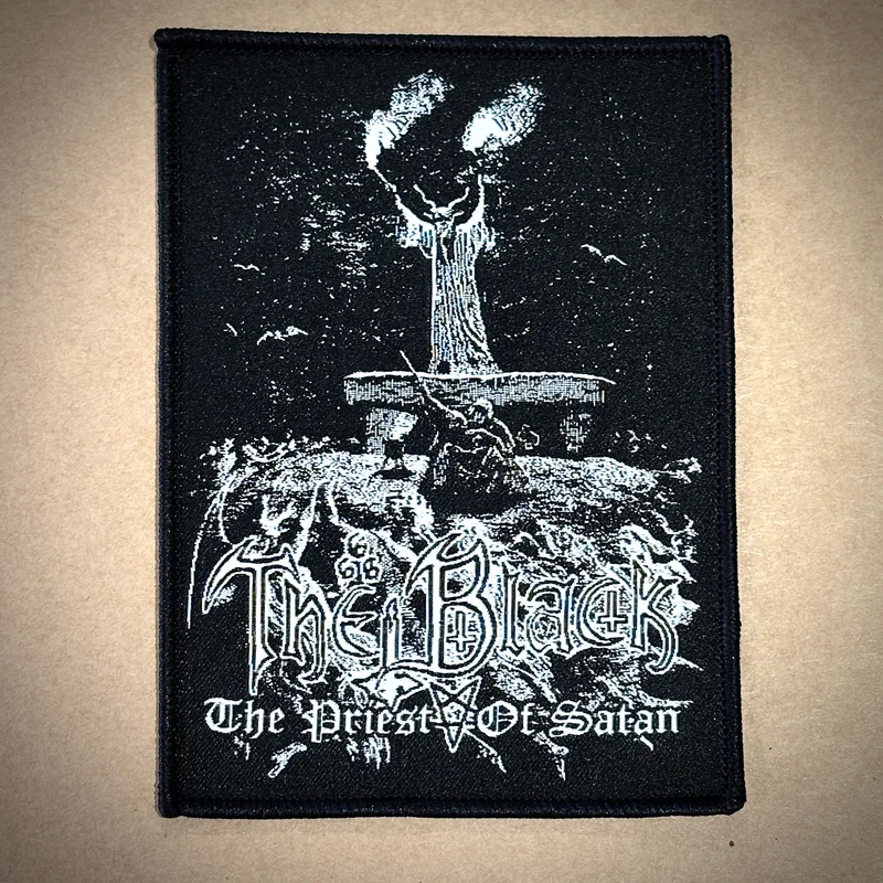 THE BLACK: official deluxe/limited THE PRIEST OF SATAN patch