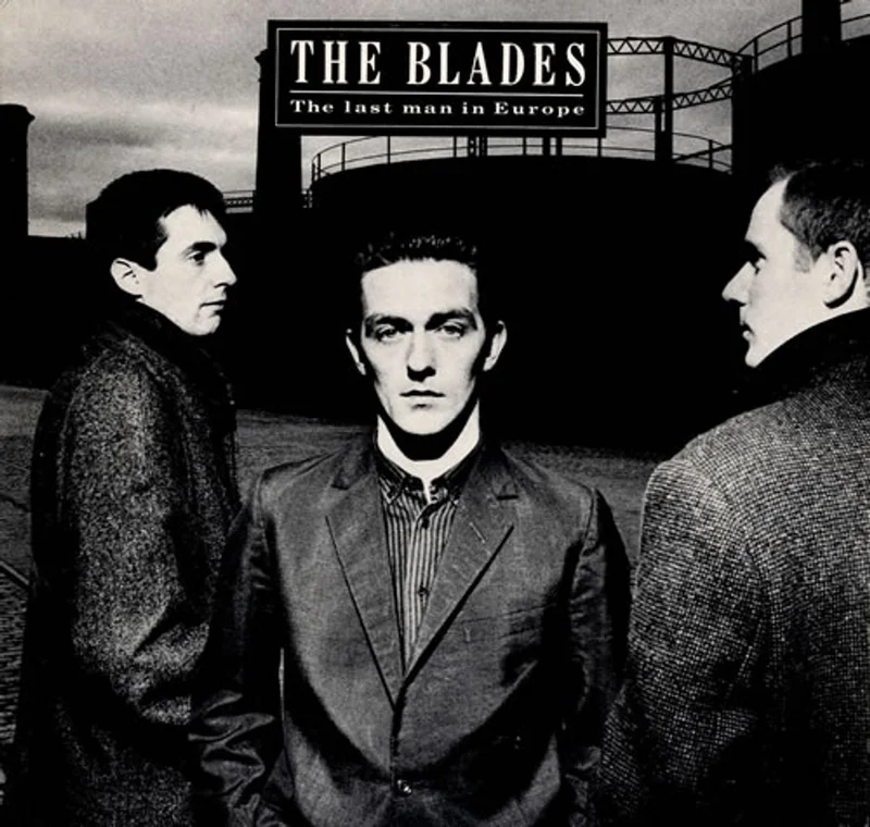 The Blades The Last Man In Europe UK Vinyl LP