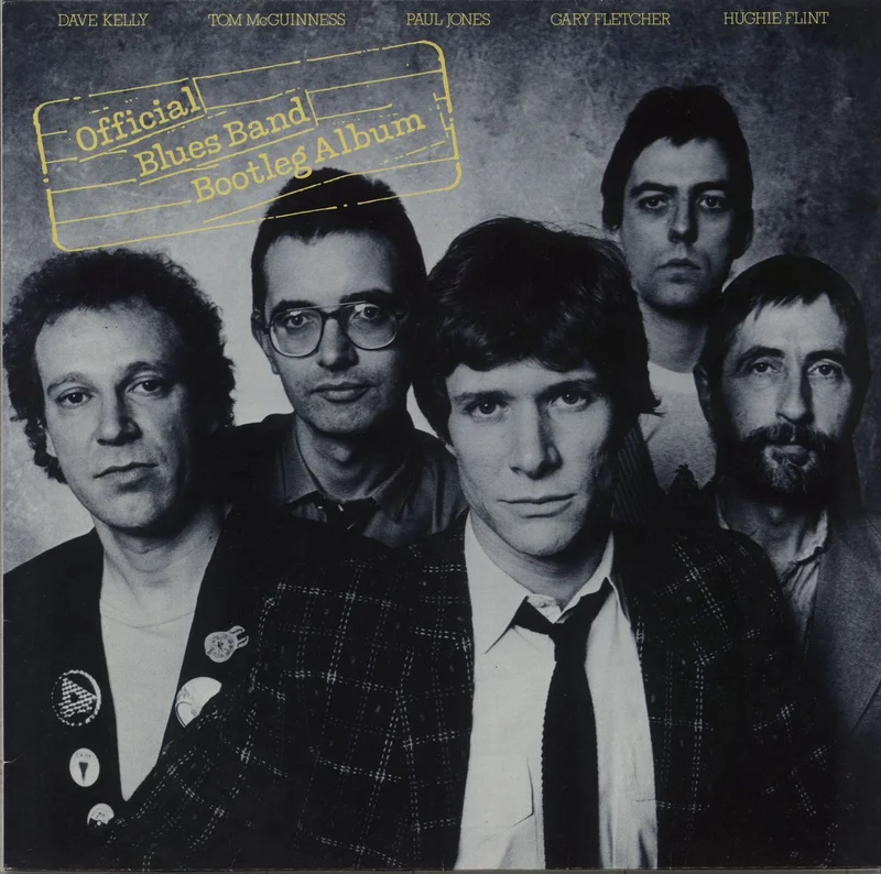 The Blues Band The Official Blues Band Bootleg Album - 2nd German Vinyl LP