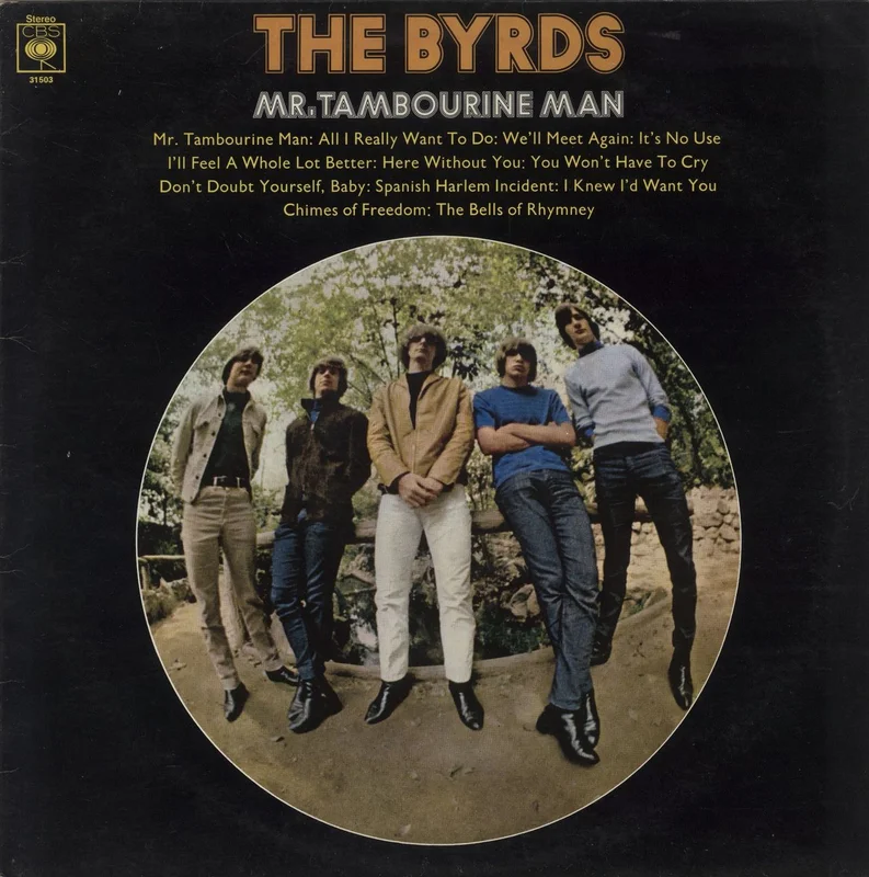 The Byrds Mr Tambourine Man UK Vinyl LP