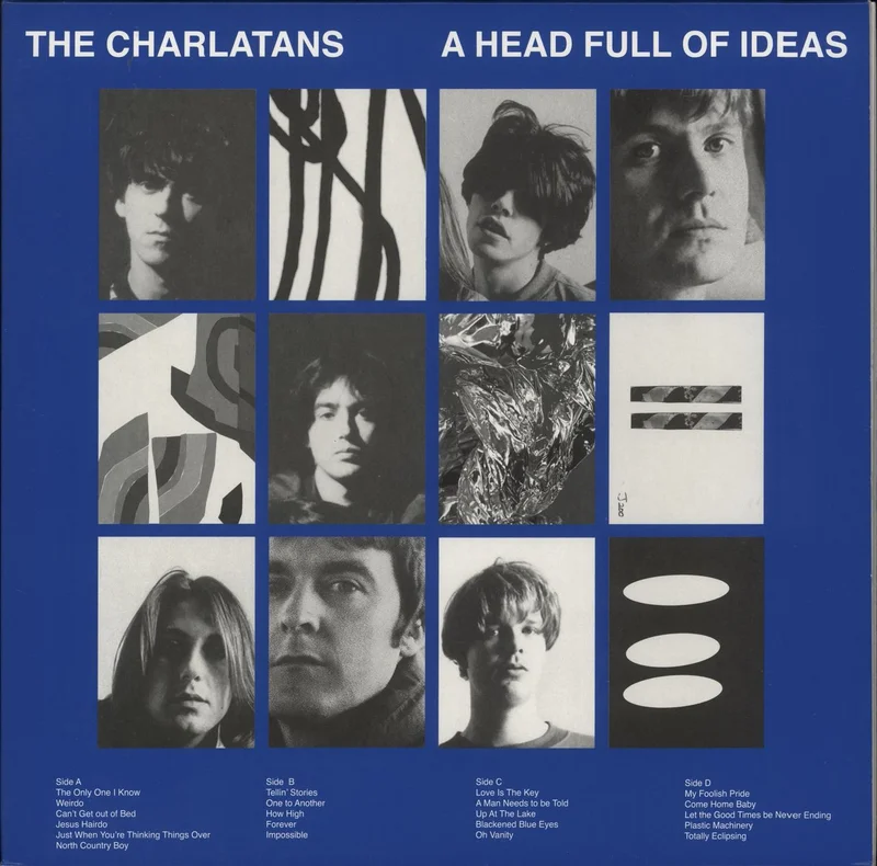 The Charlatans [UK] A Head Full Of Ideas UK 2-LP vinyl set