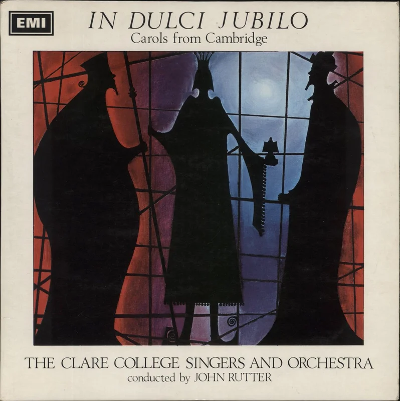 The Choir Of Clare College In Dulci Jubilo - Carols From Cambridge UK Vinyl LP