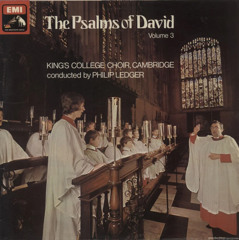 The Choir Of King's College, Cambridge The Psalms Of David - Volume 3 UK Vinyl LP
