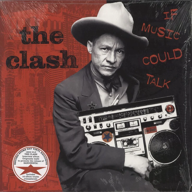 The Clash If Music Could Talk - RSD 2021 - Opened shrink Sticker UK 2-LP vinyl set