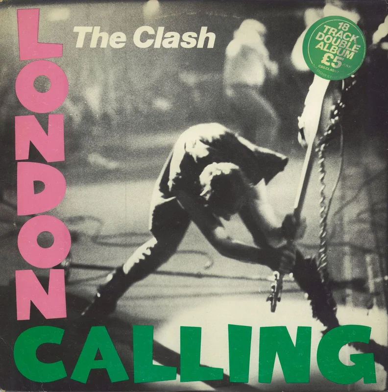 The Clash London Calling - Gold promo stamped UK 2-LP vinyl set