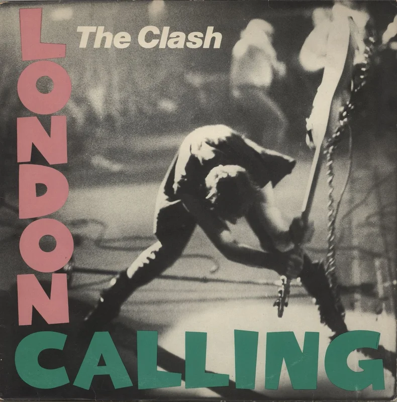 The Clash London Calling + Inners - TIV Etching - VG UK 2-LP vinyl set