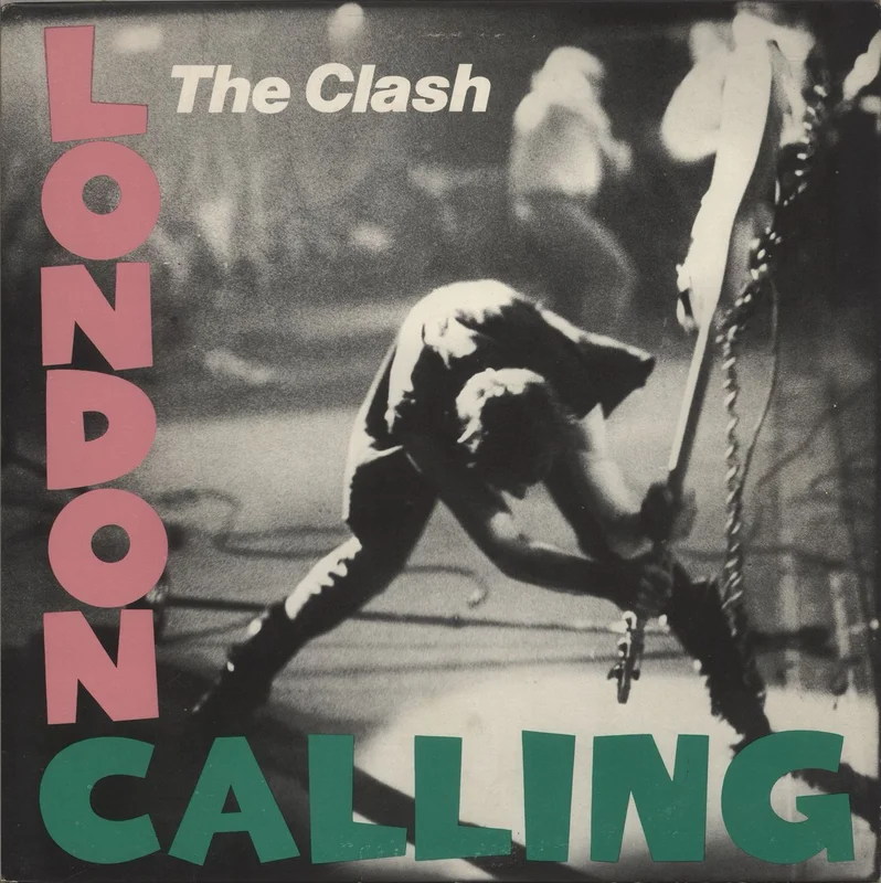 The Clash London Calling + Inners - VG+ Dutch 2-LP vinyl set