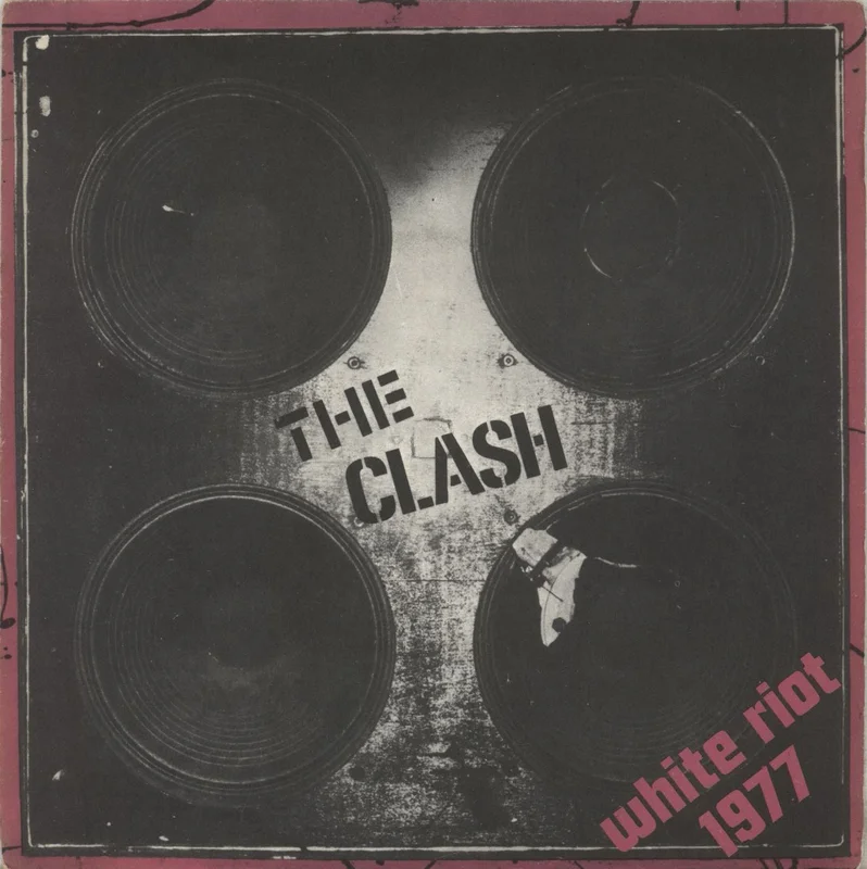 The Clash White Riot Italian 7" vinyl