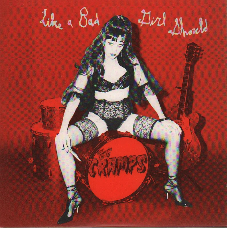 The Cramps Like A Bad Girl Should Dutch 7" vinyl