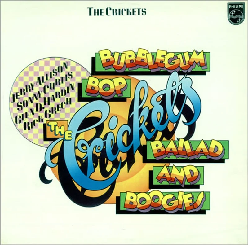The Crickets Bubblegum, Bop, Ballads & Boogies UK Vinyl LP