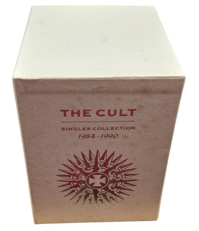 The Cult Singles Collection 1984-1990 - 10 CD UK Cd single boxset