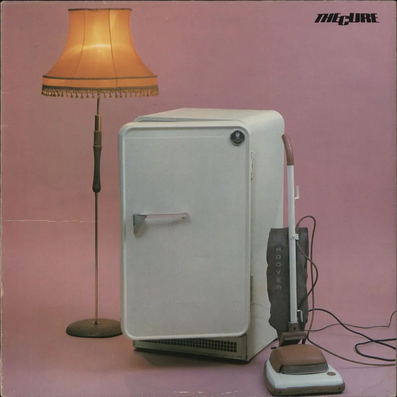 The Cure Three Imaginary Boys + Inner - VG UK Vinyl LP