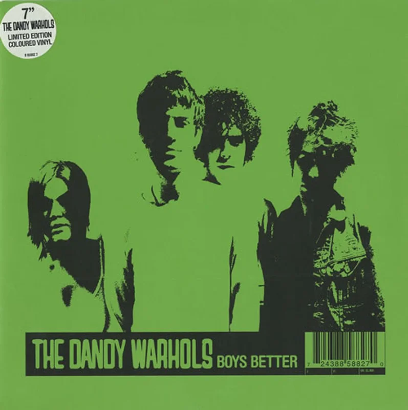The Dandy Warhols Boys Better - Green Vinyl UK 7" vinyl
