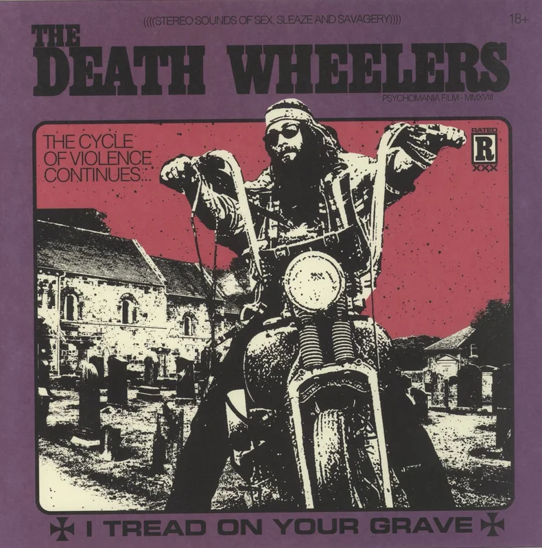 The Death Wheelers I Tread On Your Grave - Yellow Vinyl US Vinyl LP