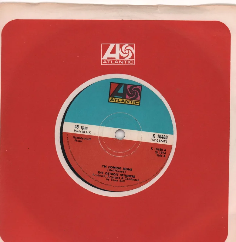 The Detroit Spinners I'm Coming Home UK 7" vinyl