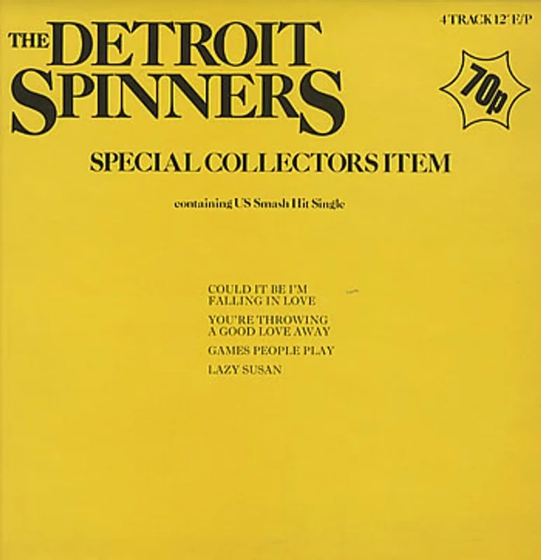 The Detroit Spinners The Detroit Spinners EP UK 12" vinyl