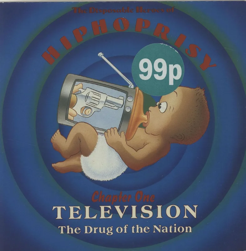 The Disposable Heroes Of Hiphoprisy Television, The Drug Of The Nation UK 7" vinyl